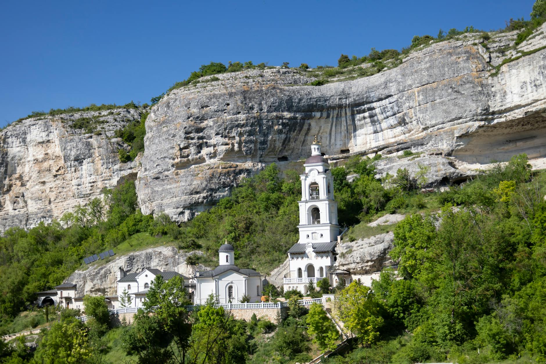 Orheiul Vechi Moldova cave monastery cliff Raaut River
