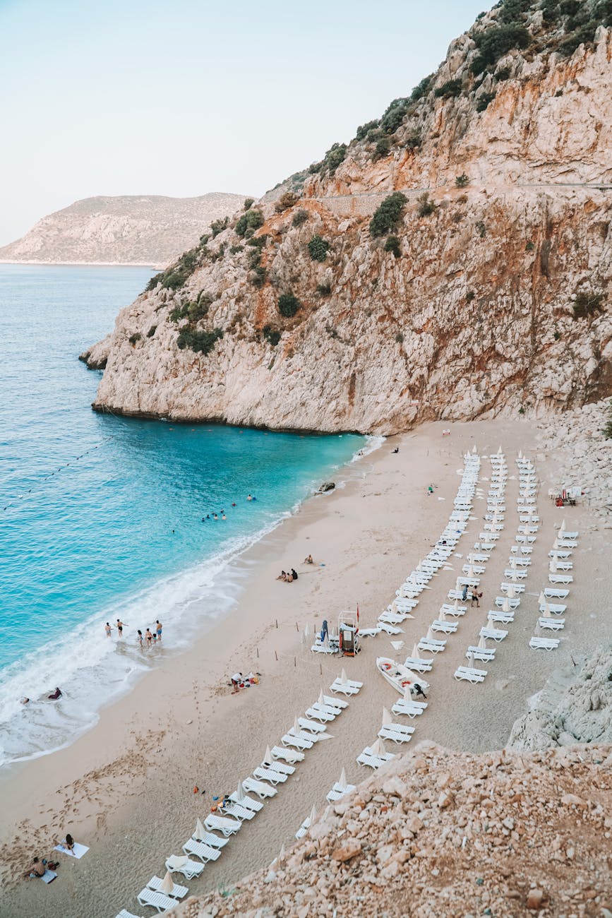 The Turquoise Coast—beaches and ruins in Turkey