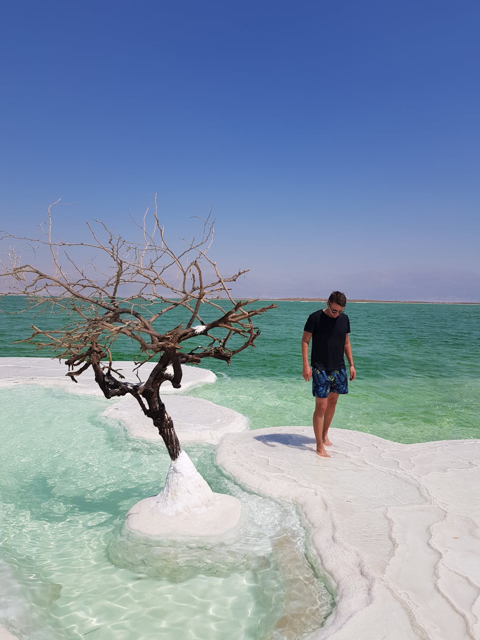 The Dead Sea—float, don't swim in Israel