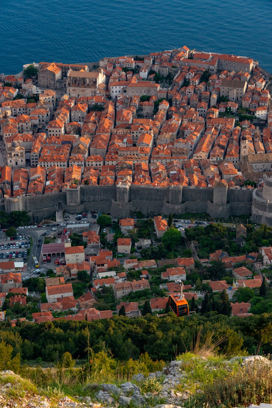 Dubrovnik—the Pearl of the Adriatic in Croatia