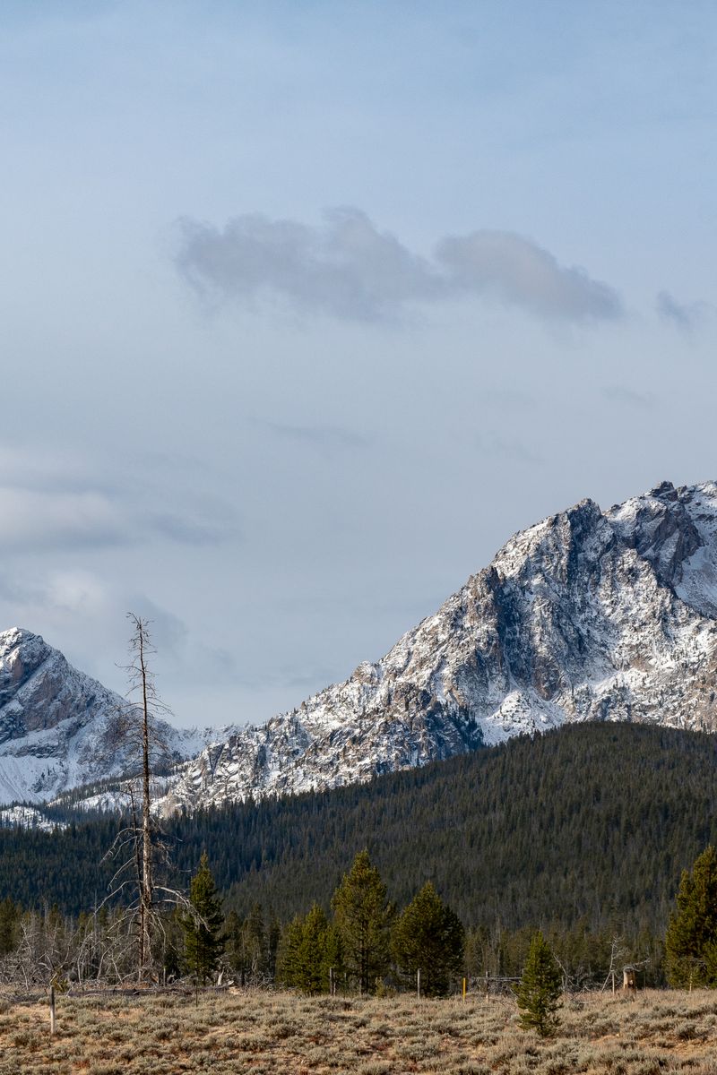 Snow-capped peaks of the Lefka Ori (White Mountains) in Crete's interior