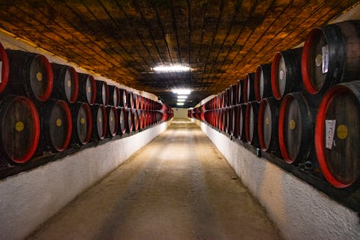 Joseph Drouhin historic wine cellar Beaune
