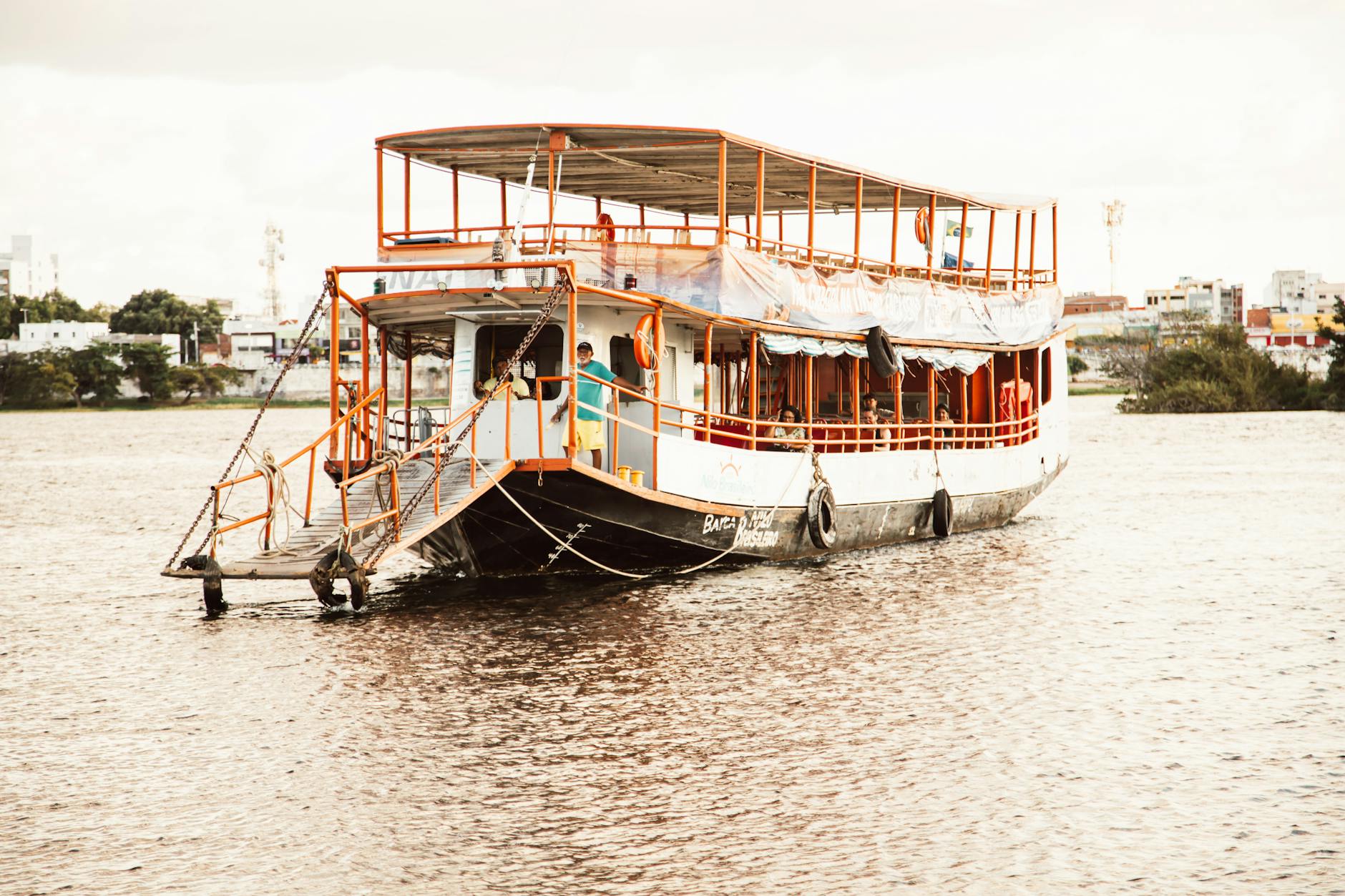 River Gambia — boat journey through mangroves