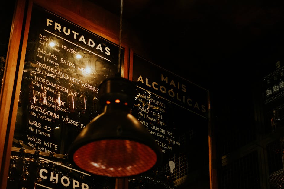 Pub bar interior cozy dark drinks evening atmosphere people