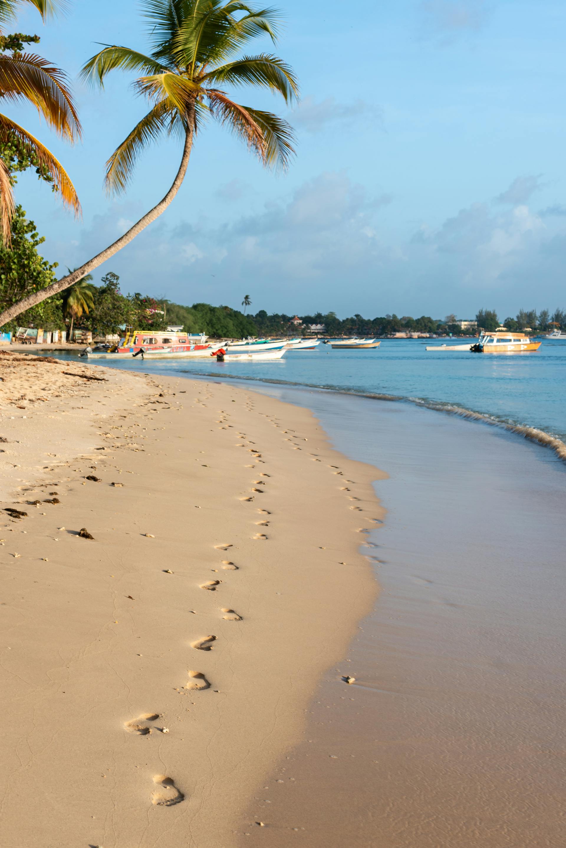 Maracas Bay beach in Trinidad and Tobago