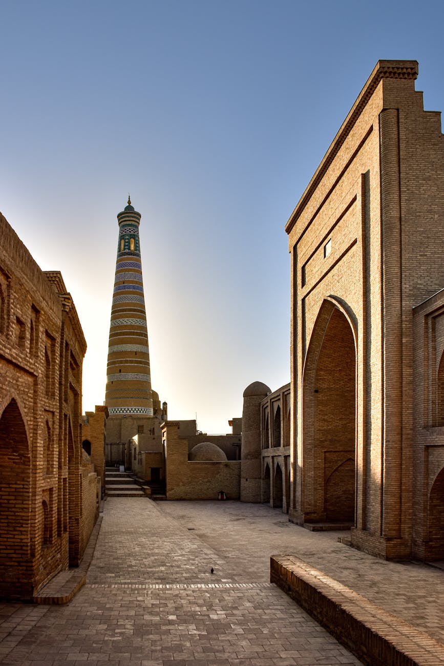 Khiva Itchan Kala walled city, Uzbekistan